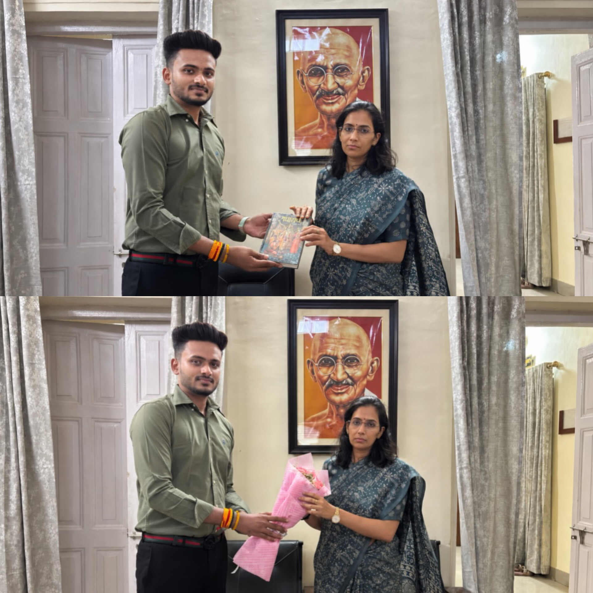 Meeting with Smt. Alankrita pandey (IAS), District Magistrate of Bhagalpur